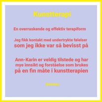 Tilbakemelding kunstterapi 