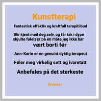 Tilbakemelding kunstterapi