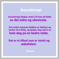 Tilbakemelding kunstterapi 