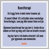 Tilbakemelding kunstterapi 